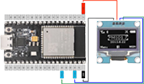 Anschluss ESP32 an OLED Modul