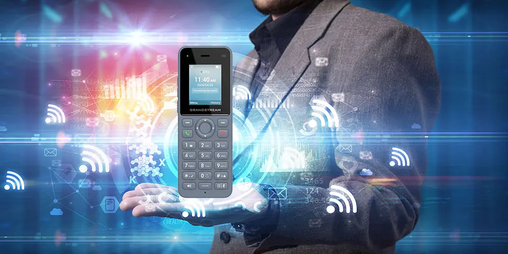 Titelbild VoWiFi mit Grandstream WP826